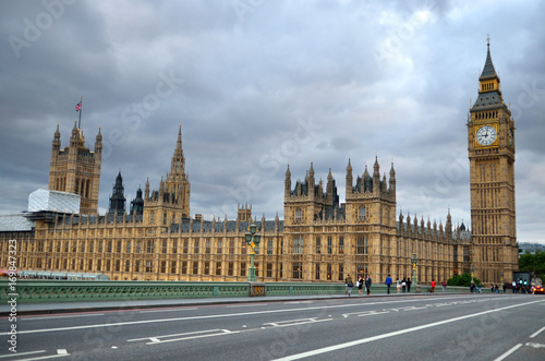 Big Ben and Houses of Parliament  London  UK..