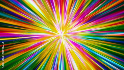 Colorful Lines Blast (Animated Seamlessly Looping Background)