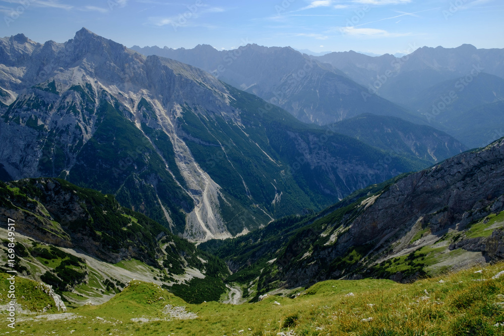 Bergpanorama Karwendel