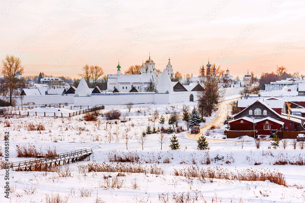 Obraz premium Suzdal in winter, Russia