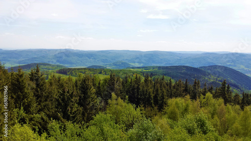 Mountain views. Nort Czech. Czech republic