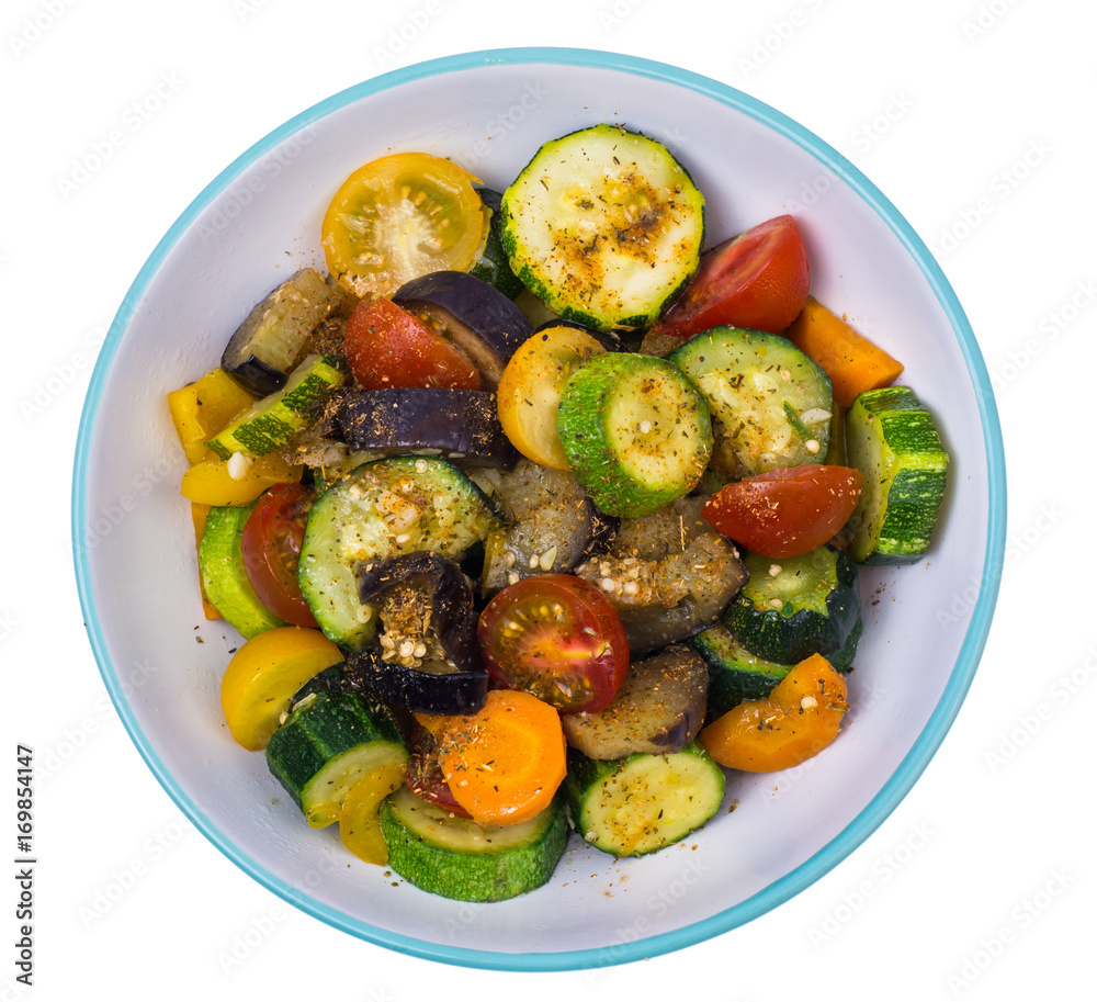 Vegetarian food: grilled vegetables Vegetarian food: grilled vegetables