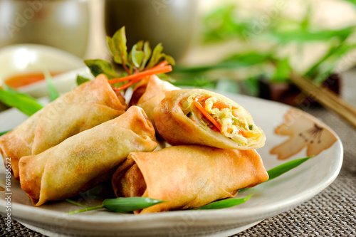 Fototapeta Spring rolls