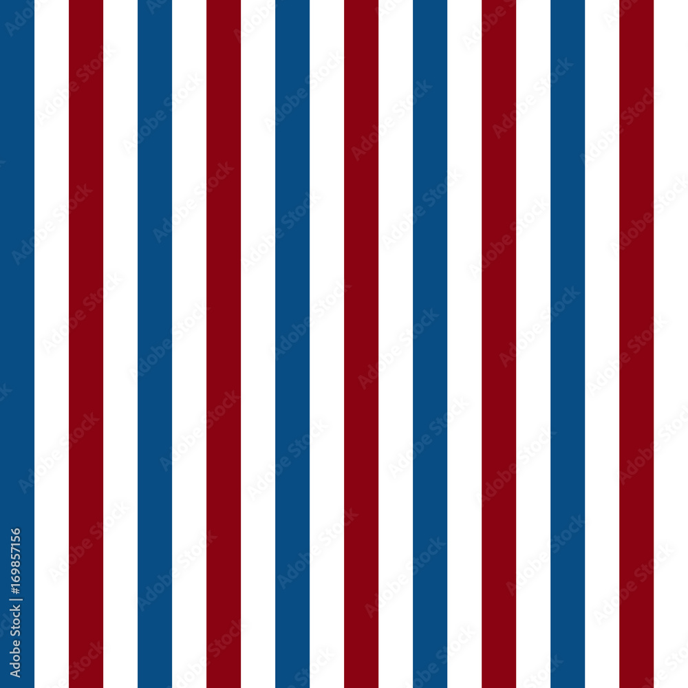 Fototapeta premium Seamless vertical stripe pattern with different colors. Vector background