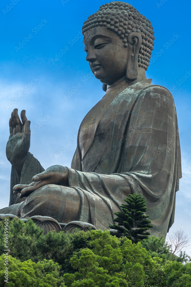 Fototapeta premium Hong Kong - Sitting Buddha