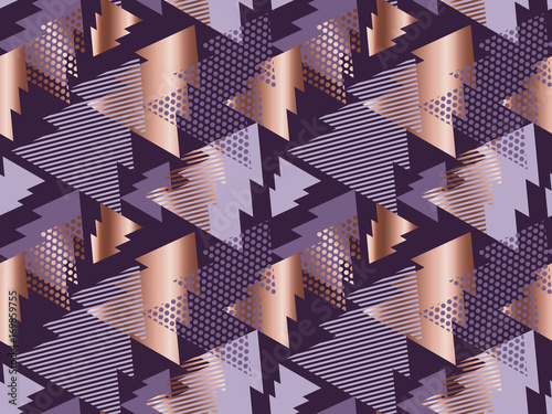 xmas stylized purple and ro...
