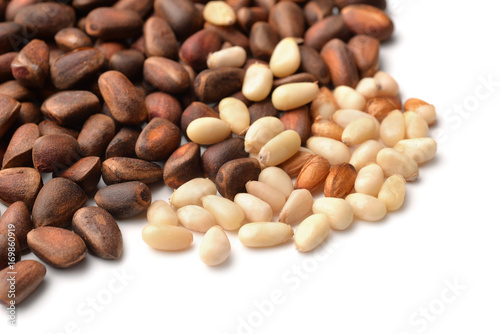 Close up of cedar nuts © Coprid
