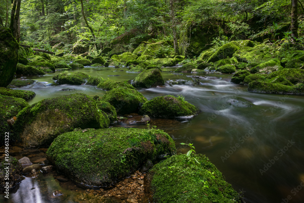 Buchberger Leite Wildbachklamm Naturfluss