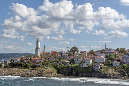 Canvas Print Rumelifener Village, Sariyer, Istanbul, Turkey