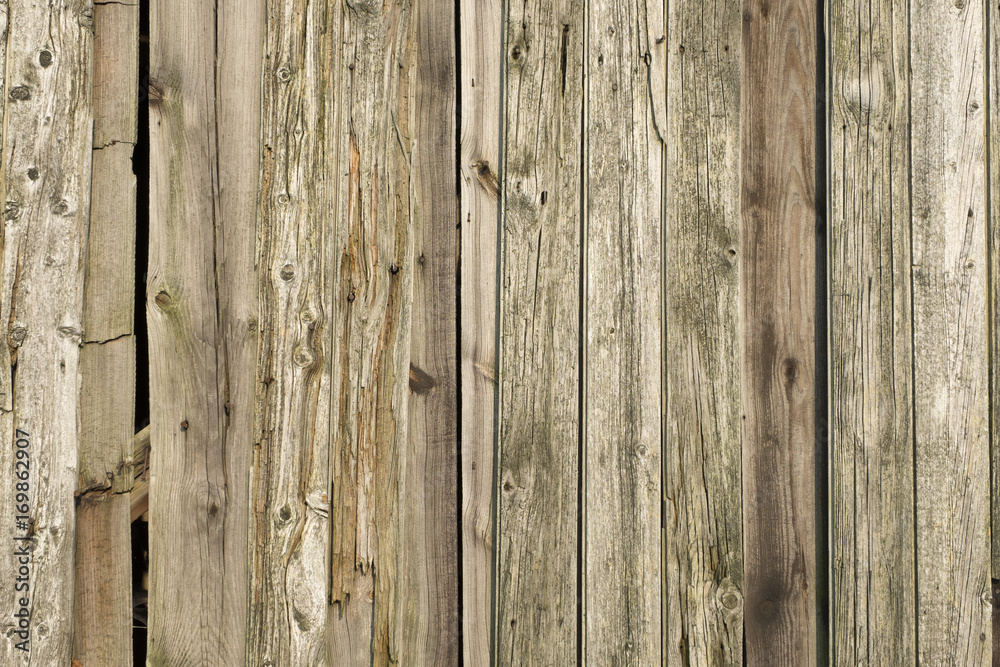 Fototapeta premium Ausschnitt eines Holzschuppens