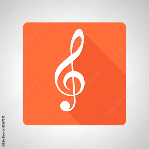 treble clef app icon