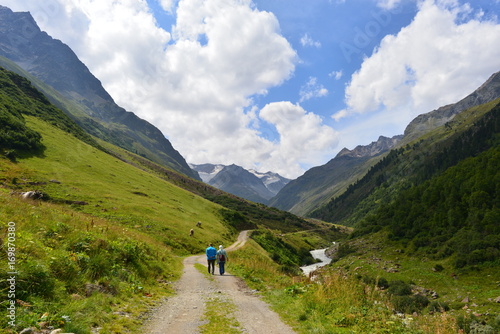 Taschachtal / Pitztal in den Ötztaler Alpen - Tirol  photo