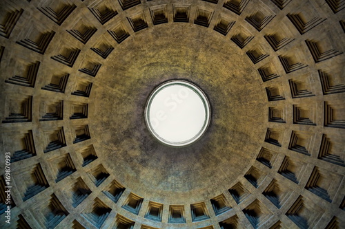 Rom  Pantheon Kuppel