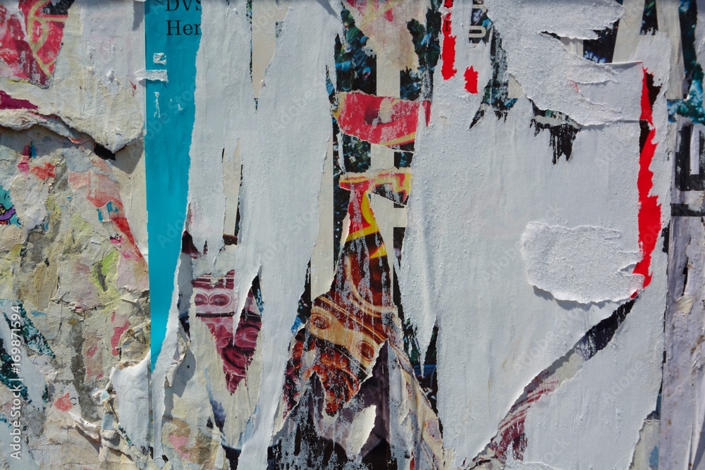 custom made wallpaper toronto digitalAbstract torn posters