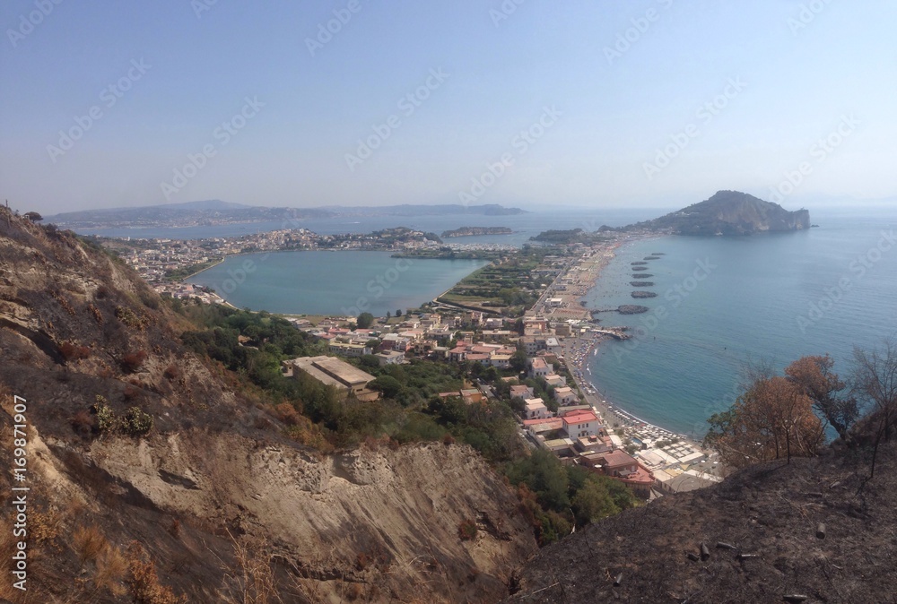 Fototapeta premium Panorama di Capo Miseno