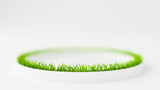 Grass abstract background. 3d illustration, 3d rendering.