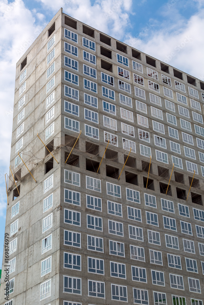 Fototapeta premium High rise building under construction.