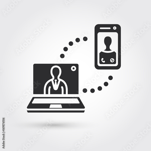 business communication icon