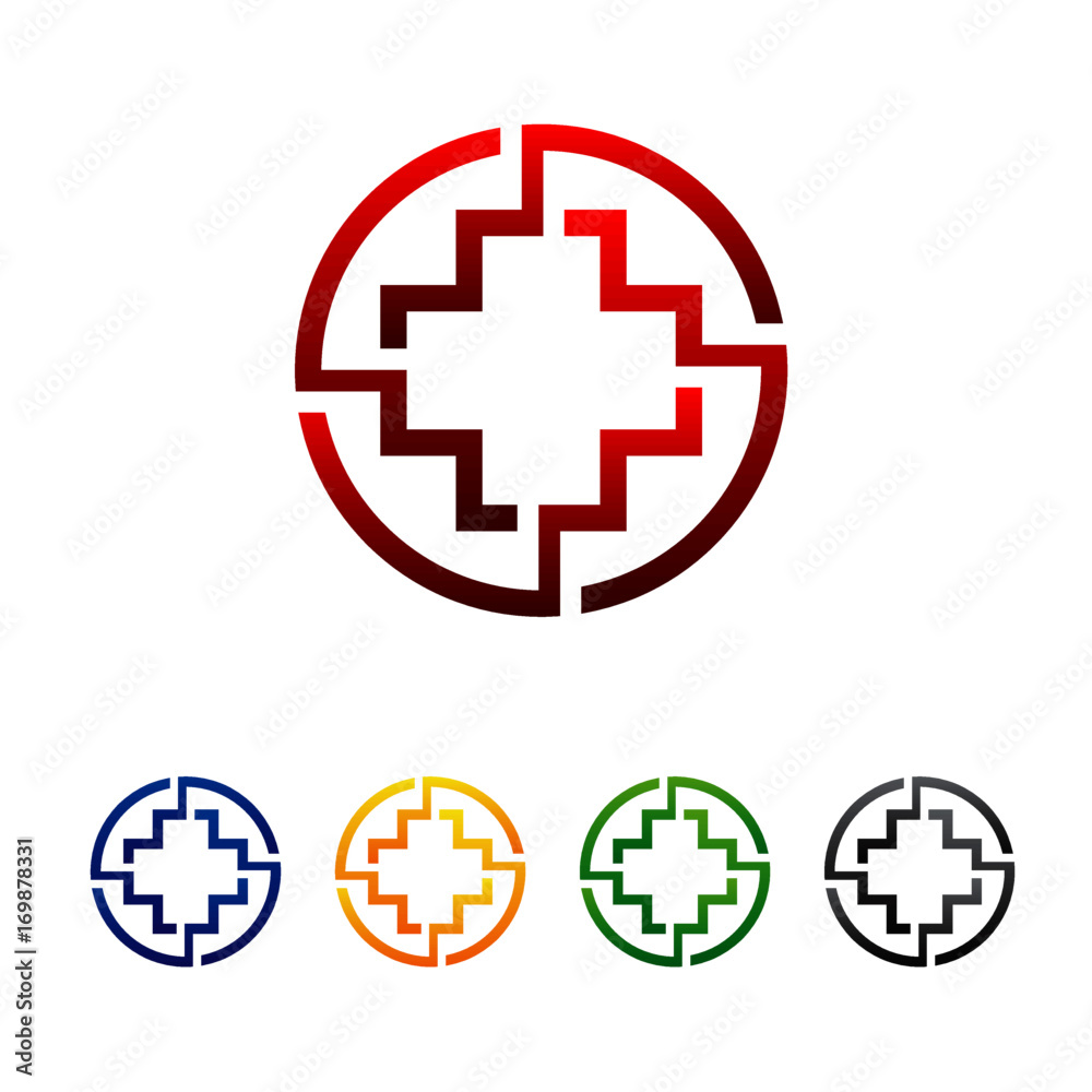 Obraz premium cross medicine