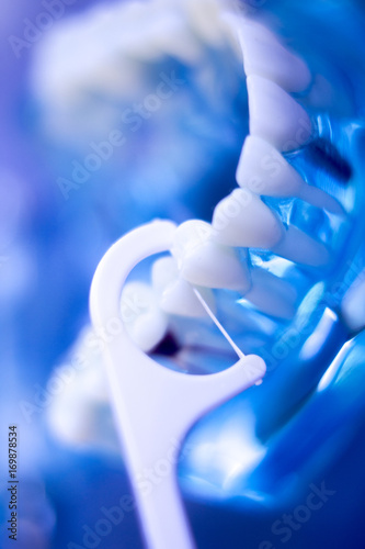 Interdental teeth cleaning