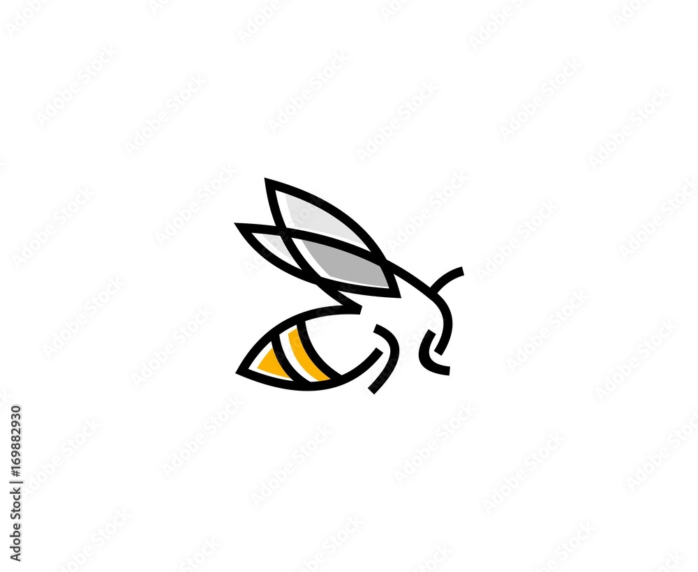 Bee logo Bee logo