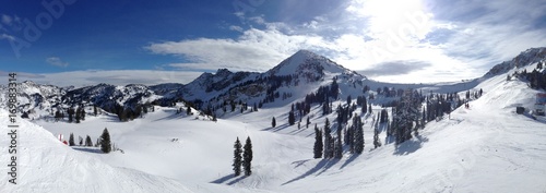 Ski Vail Winter Snow and Sun Colorado and Utah Bluebird Day USA US America United States photo