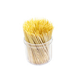 Toothpick isolate on white background.