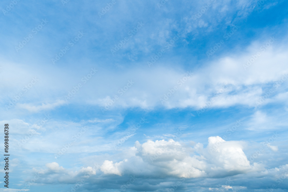 Fototapeta clear blue sky background,clouds with background.