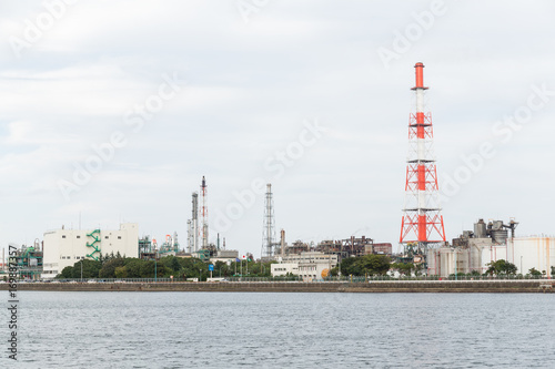 Industry plant in Yokkaichi of Japan