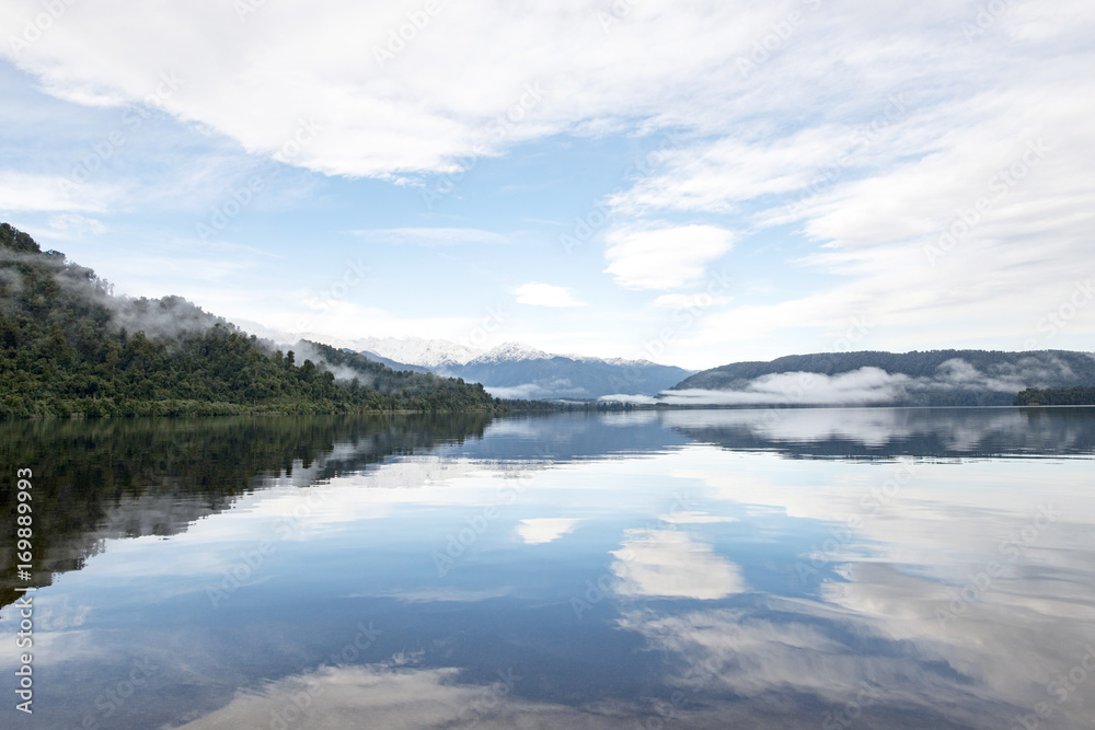 Lake Mapourika,South Island New Zealand