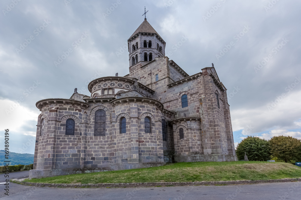 église de Saint-Nectaire, Puy-de-Dôme, Auvergne, France