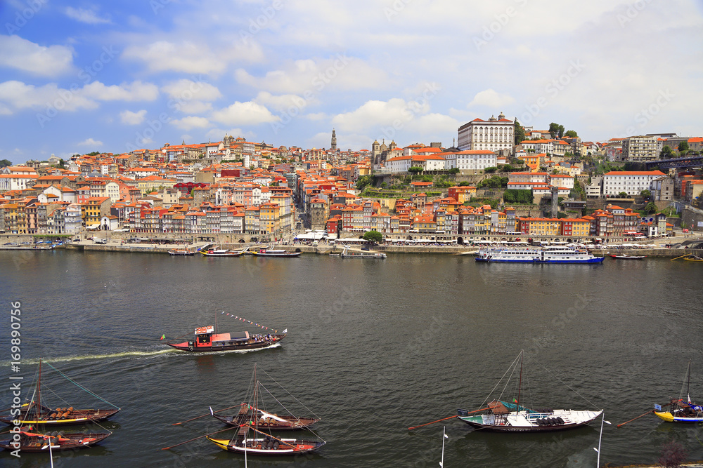 Porto skyline in Portugal