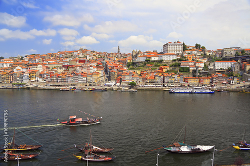 Porto skyline in Portugal