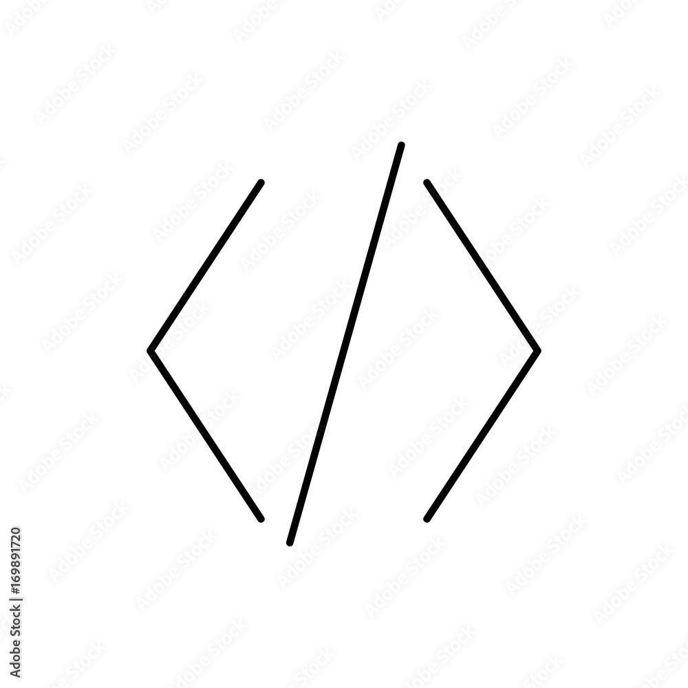 brackets, code, coding, development icon brackets, code, coding, development icon