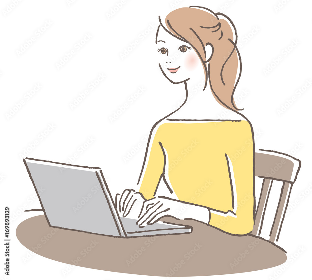 PC 女性 PC 女性