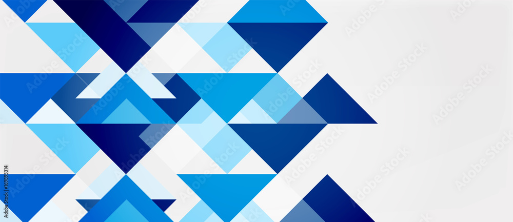 Triangle pattern design background