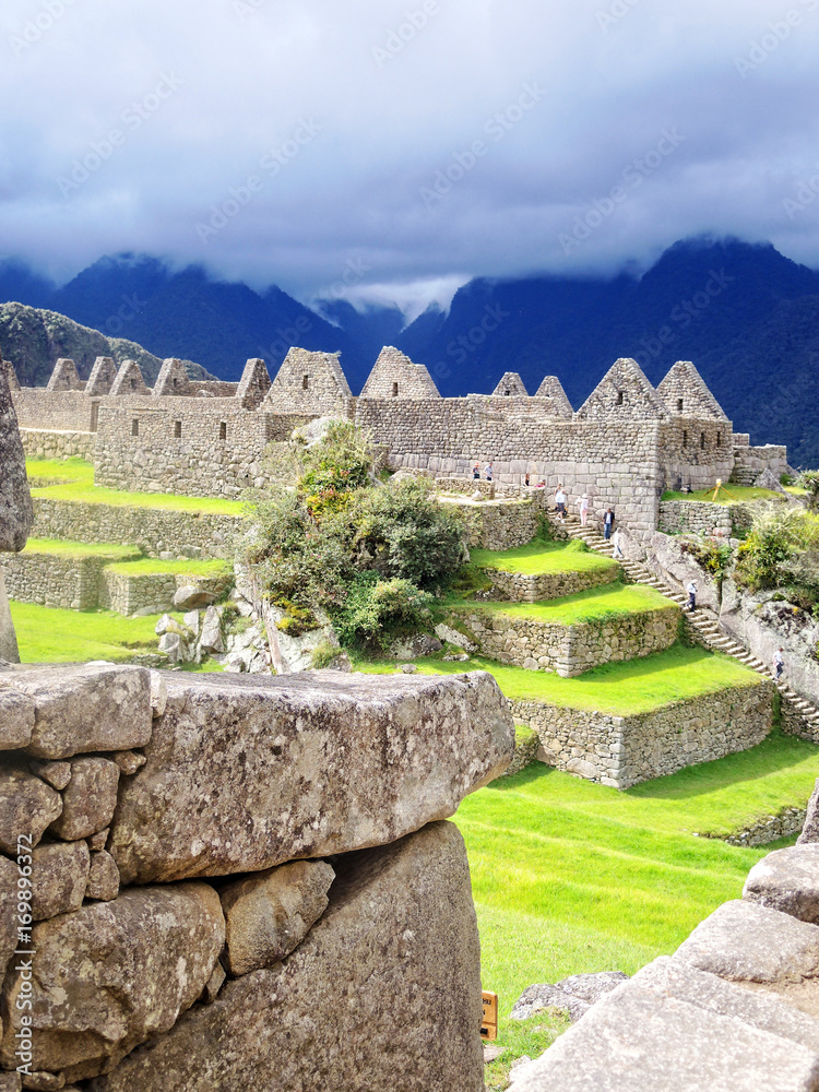 Machu Picchu, the sacred city of Incas, Peru