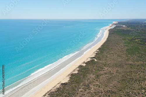 Cable Beach looking north along coastline © Aerometrex
