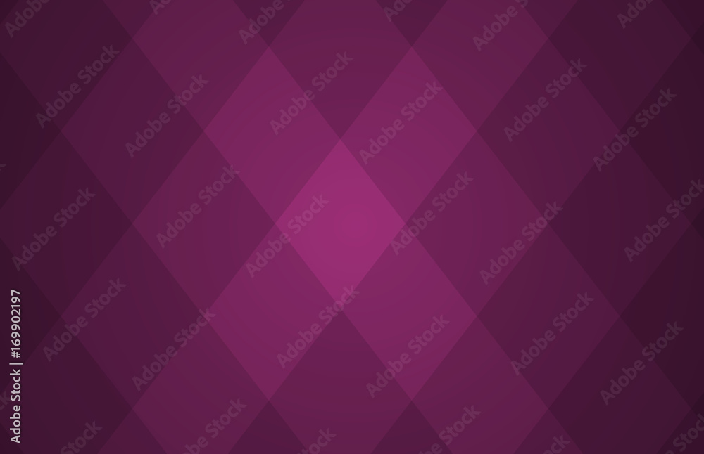 Design of violet background with a pattern of rhombuses