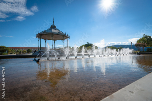 The famous music dome on the 'Champ de Mars' of the city Valence in France