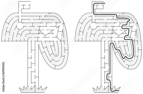 Easy mailbox maze
