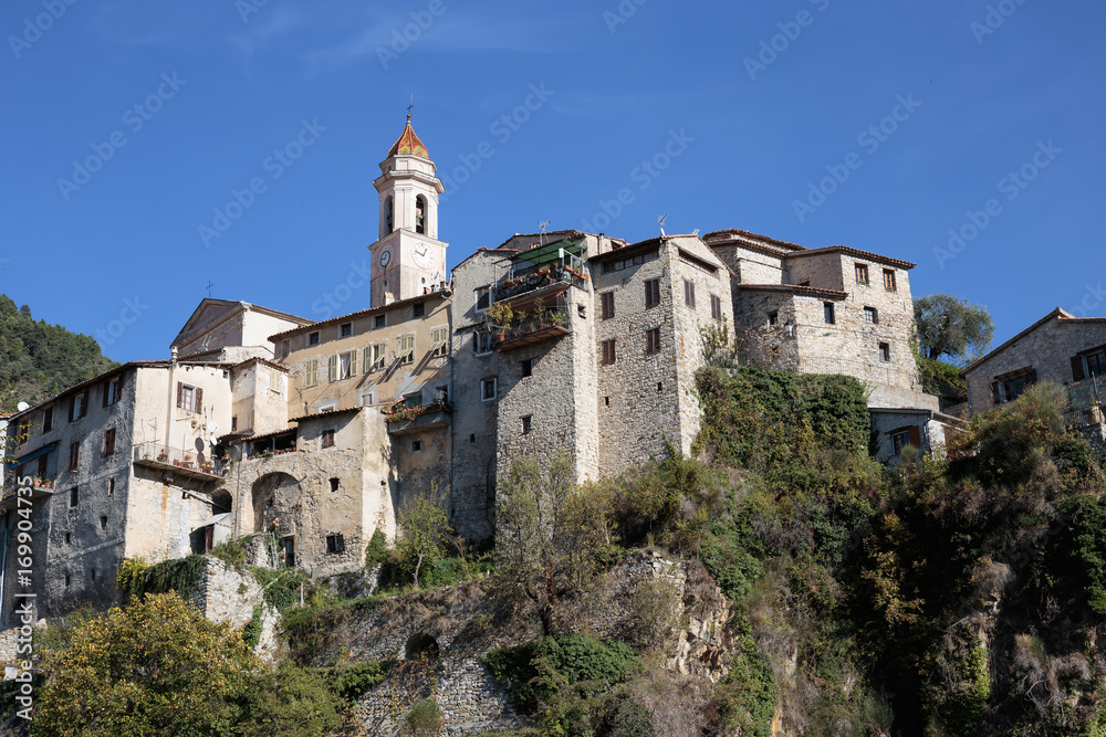 Mountain old village Luseram, Provence Alpes Cote d'Azur, France. Mountain old village Luseram, Provence Alpes Cote d'Azur, France.
