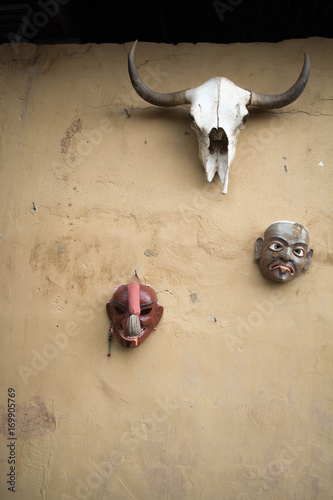 Wallpaper Mural Traditional Bhutanese Masks Torontodigital.ca