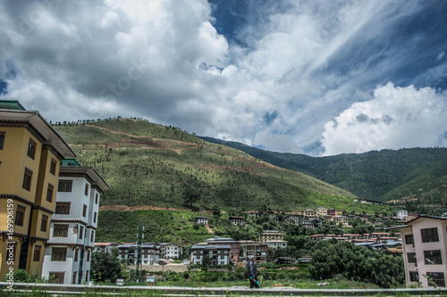 Wallpaper Mural Thimphu City in Bhutan Torontodigital.ca