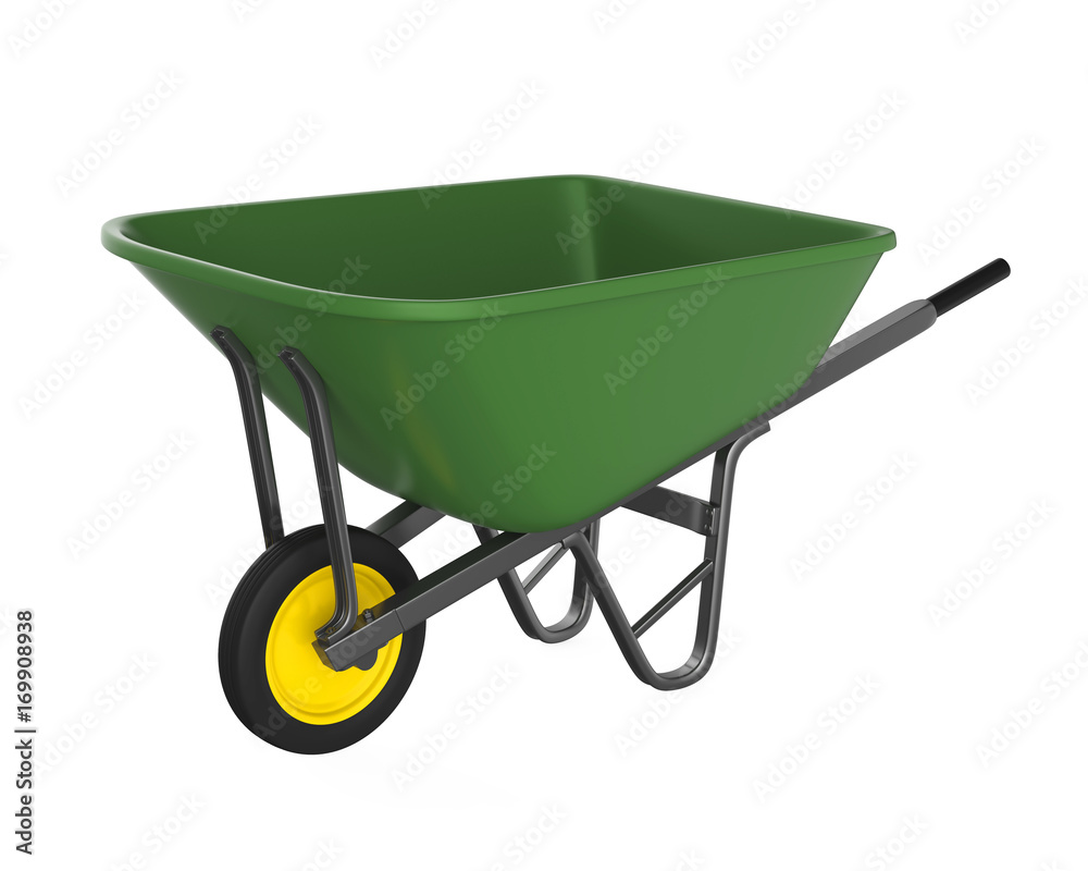Wheelbarrow Isolated Wheelbarrow Isolated
