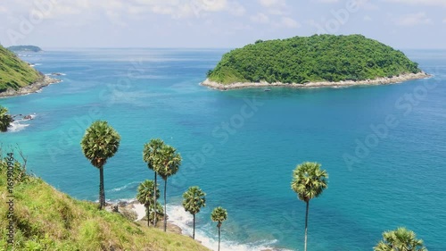 Yanui Beach is a quiet little cove located between Nai Harn Beach and Promthep Cape. photo