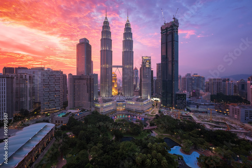 Kuala Lumpur, Malaysia skyline