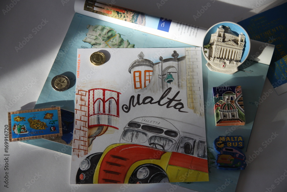 Obraz premium Painted Malta