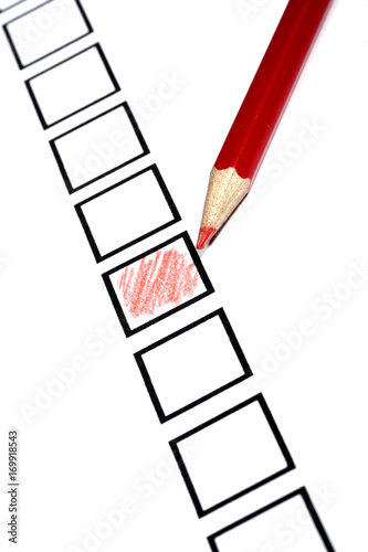 Marked check box