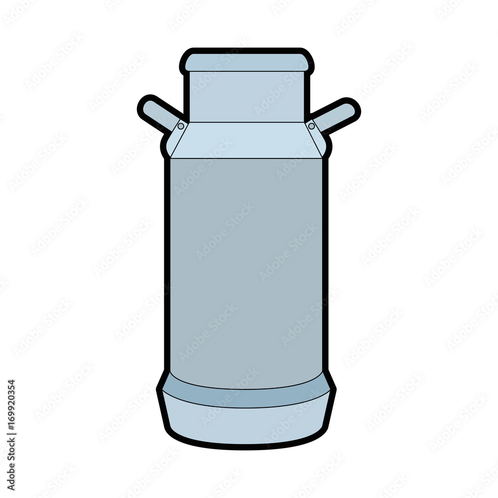 cow Milk can icon vector illustration design cow Milk can icon vector illustration design